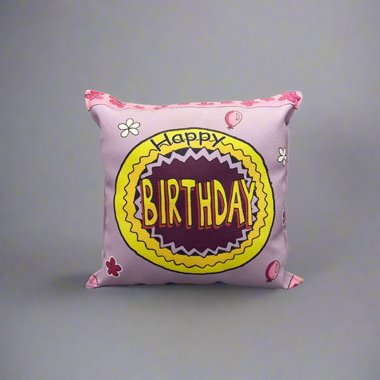 Cushion - Happy Birthday