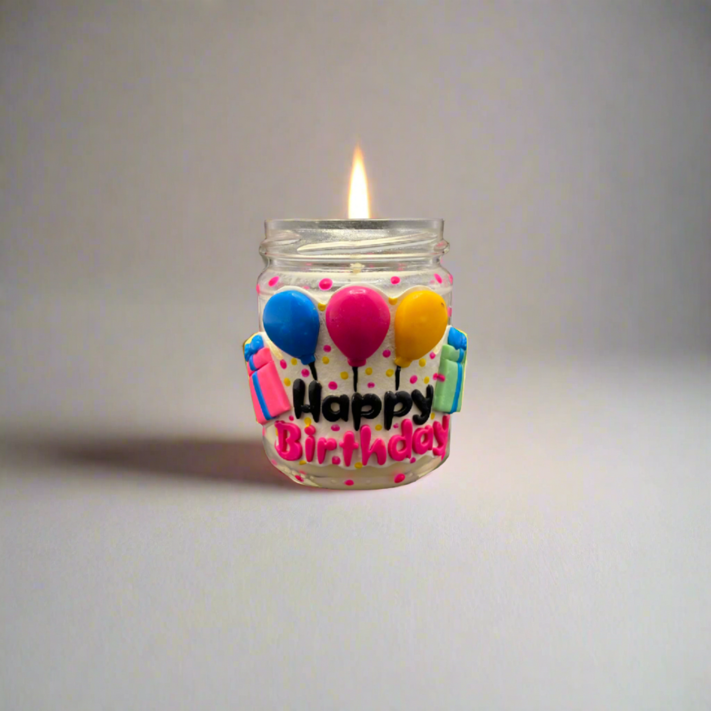 Handmade Scented Candle Happy Birthday