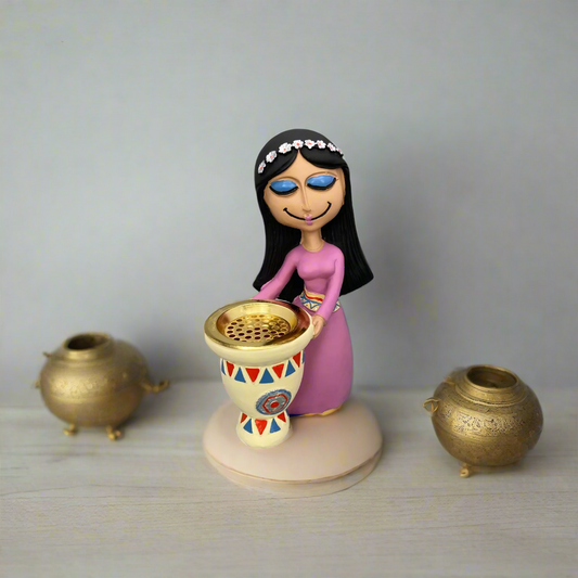 Ramadan Ceramic Dancing Girl Censer