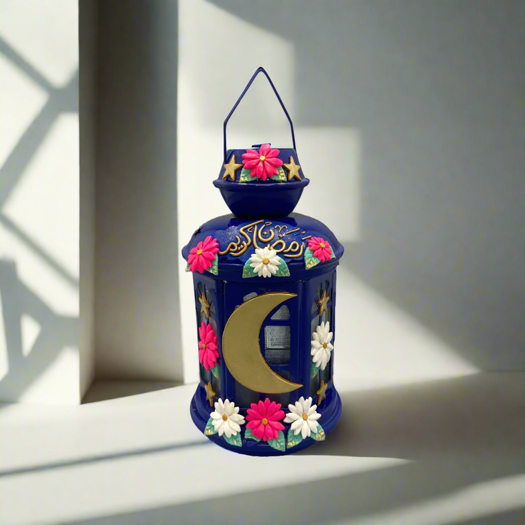 Blue Handmade Lantern