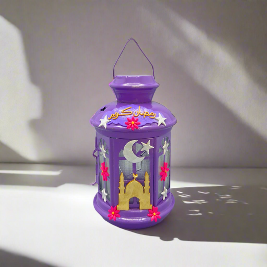 Purple Handmade Lantern