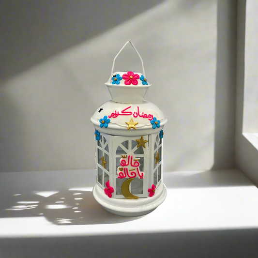 White Handmade Lantern