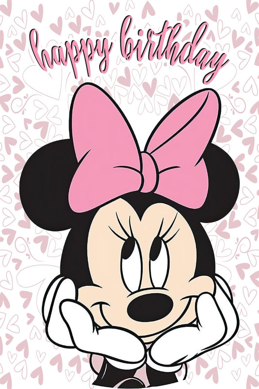 Minnie Birthday greeting card