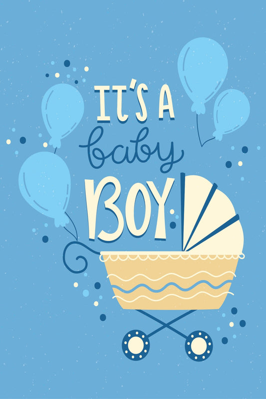 It's a boy greeting card