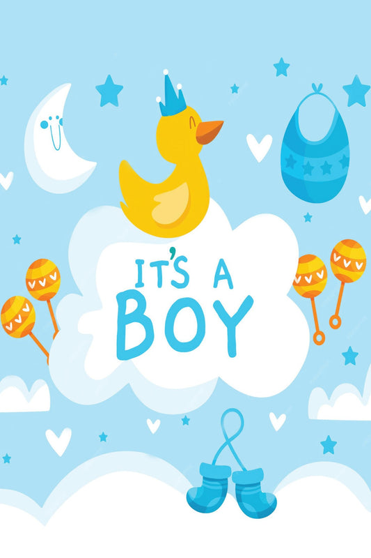 It's a boy greeting card -1