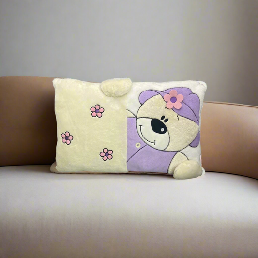 Hat Teddy Cushion