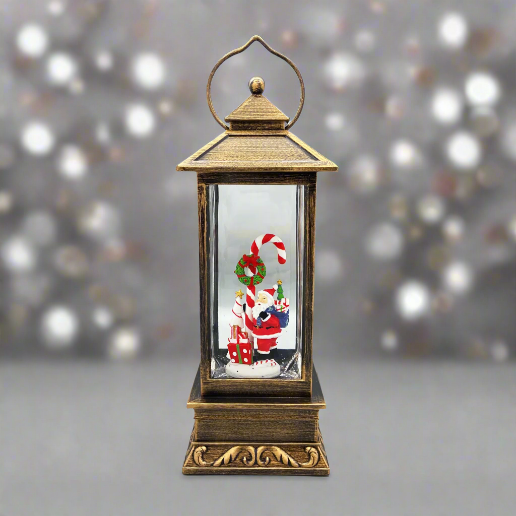 Musical Christmas Snow Globes-7