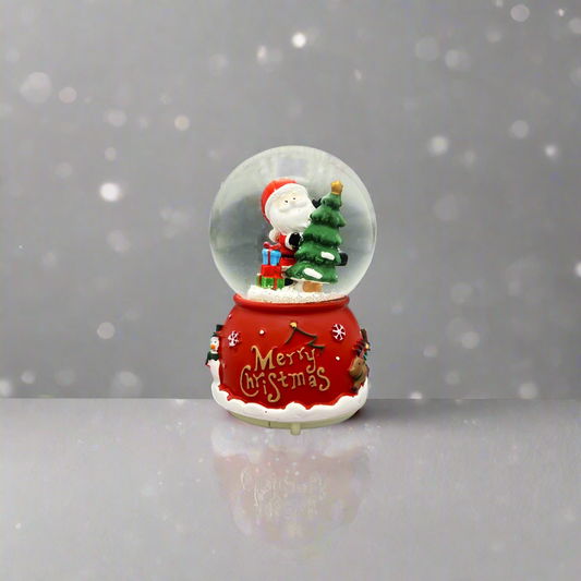 Christmas Medium  Musical Snow Globe