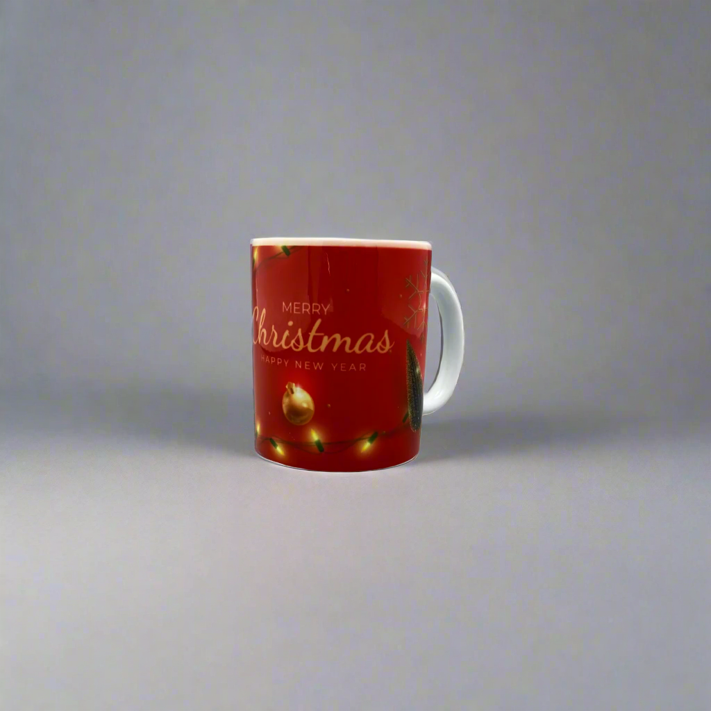 Festive Ceramic Christmas Printed Mug-1