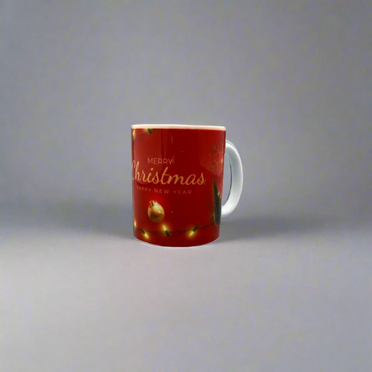 Festive Ceramic Christmas Printed Mug-1