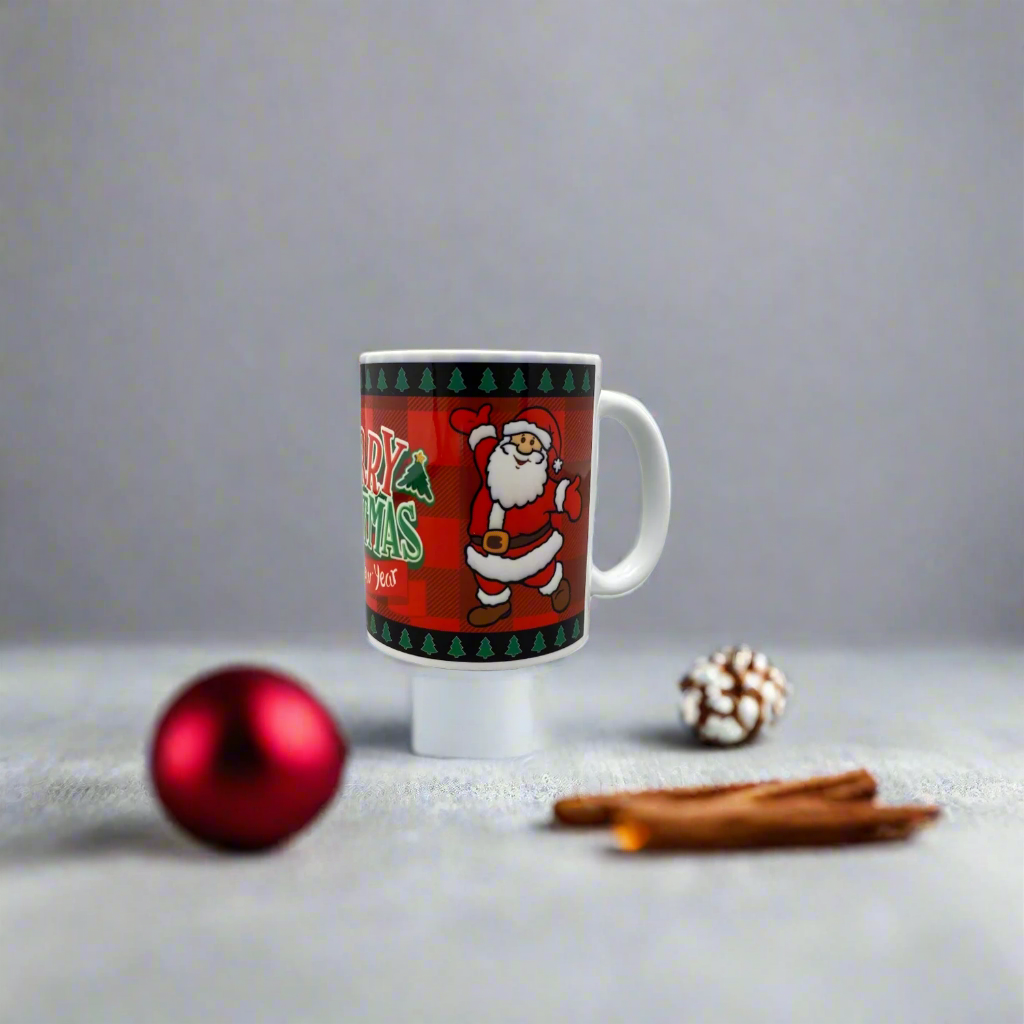 Festive Ceramic Christmas Printed Mug-3