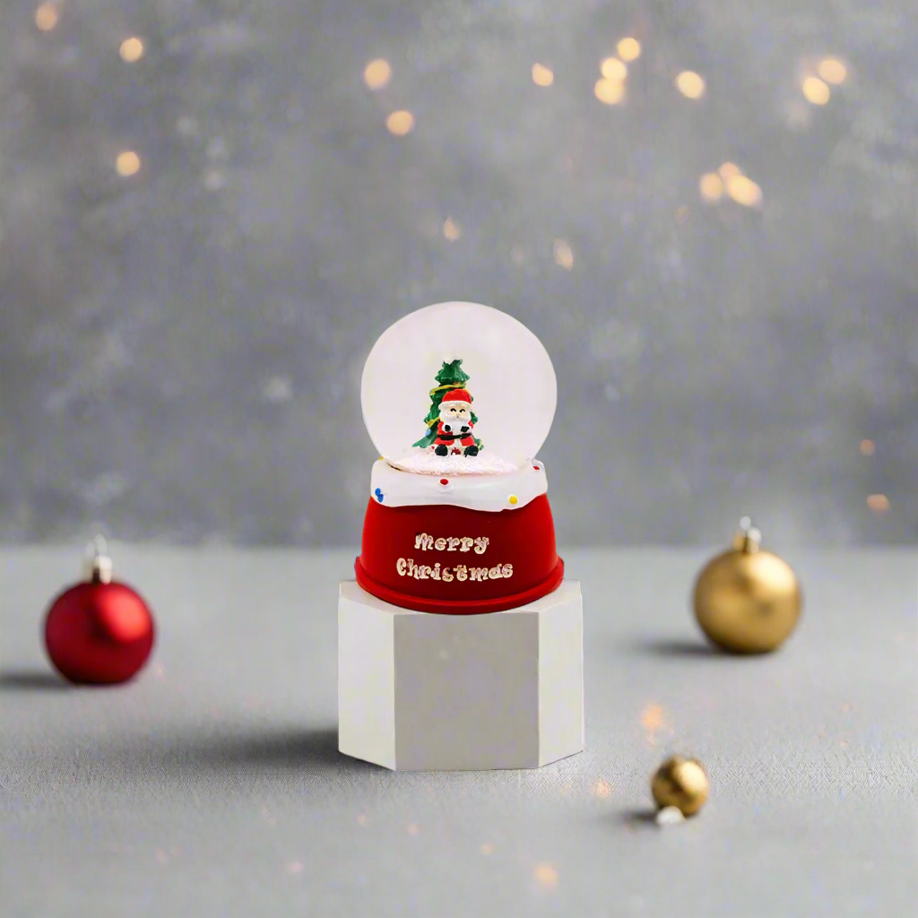 Christmas Small Musical Snow Globe